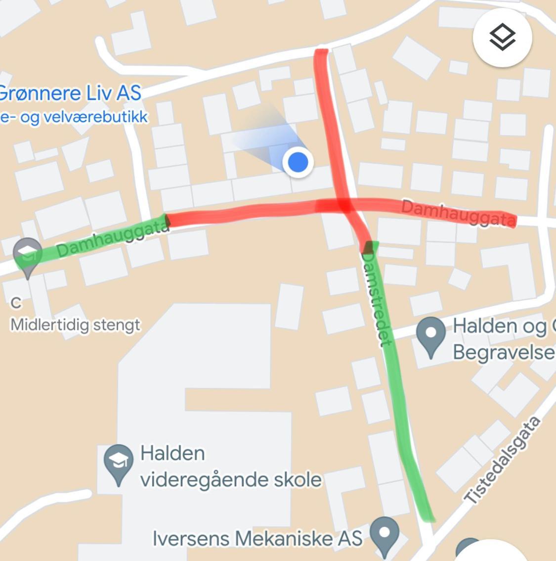 Sentral Og Fargerik Bygardsleilighet Halden Eksteriør billede